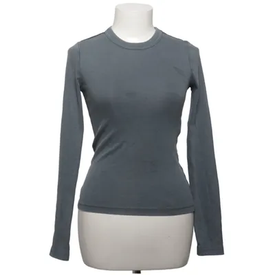 T-shirt à manches longues (Gris) de Zara Coton, Élasthane