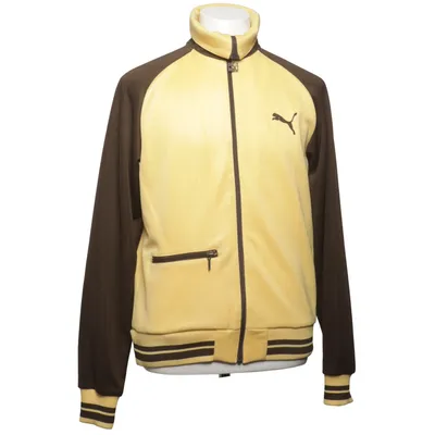 Trainingsjack (Geel, Bruin) van Puma Katoen, Polyester