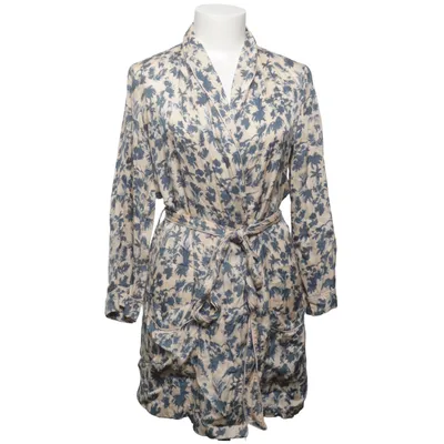 Robe de chambre (Bleu, Beige) de Love Stories