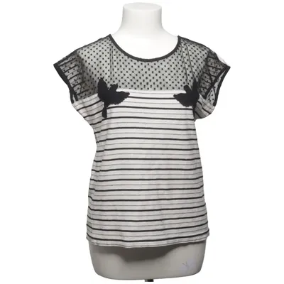 Topp (Vit, Svart) från Naf Naf Bomull, Metallfiber, Polyester, Viskos