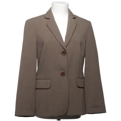 Blazer (Brown) from Kello Elastane, Polyester, Wool