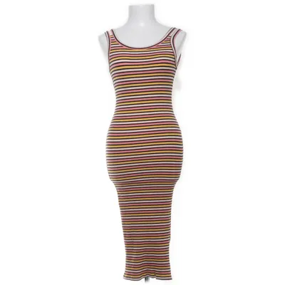 Långklänning (Rosa, Gul, Svart, Vit) från Olé by Koton Bomull, Elastan