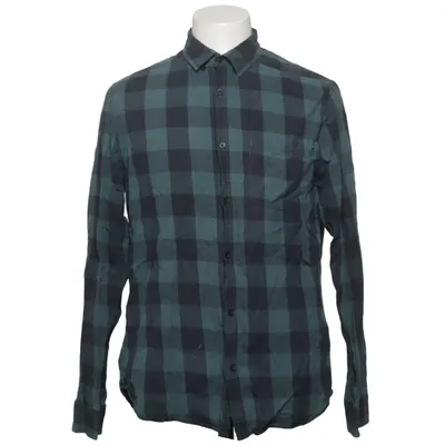 Chemise en flanelle (Vert, Noir) de Emilio Coton