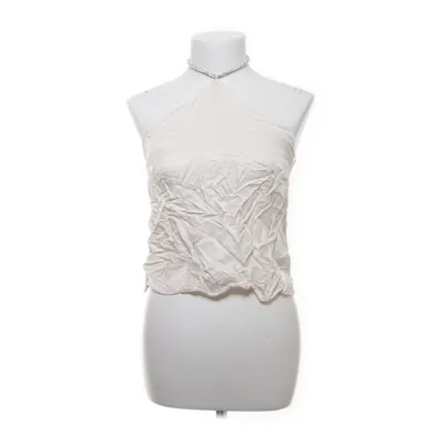 Halterneck top (Beige) fra H&M Viscose