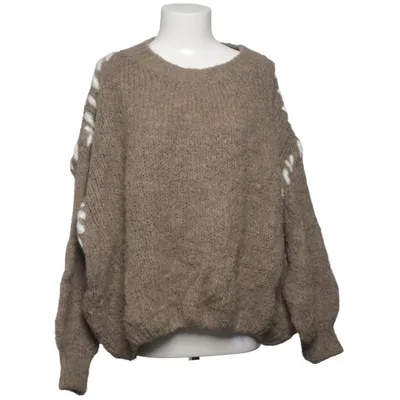 Sweater (Beige, Hvid) fra Marta Akryl, Polyamid, Viscose, Uld