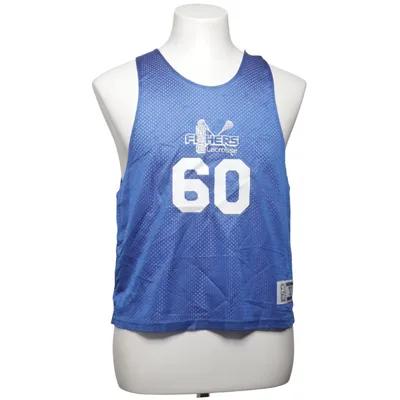 Baskettrøje (Blå, Hvid) fra Warrior Polyester