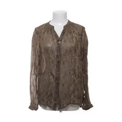 Blus (Brun, Flerfärgad) från Pulz Jeans Viskos
