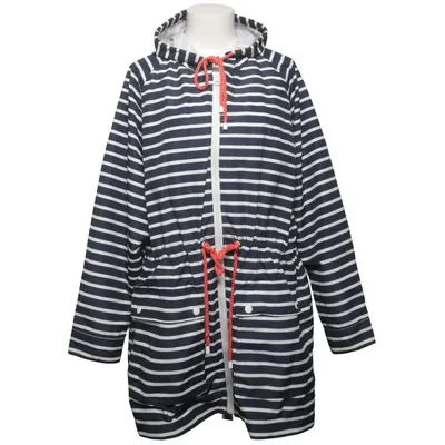 Regnjakke (Blå, Hvid) fra Fransa Polyester