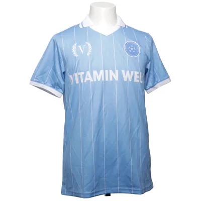 Fotbollströja (Blå, Vit) från Vitamin Well Polyester