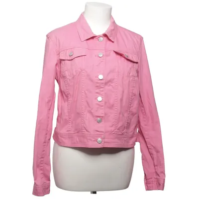 Veste en jean (Rose) de Prêt Coton, Élasthane