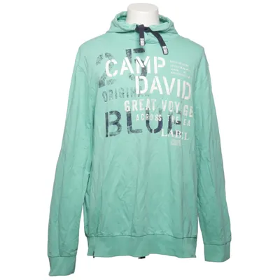 Sweat à capuche (Vert) de Camp David Coton