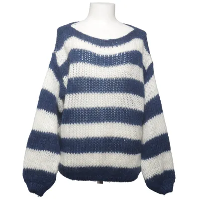 Trui (Blauw, Wit) van Design by Si Acryl, Mohair, Polyamide