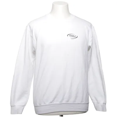 Collegetröja (Vit) från Cali Bomull, Polyester