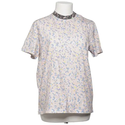 T-shirt (Beige, Blå, Flerfarvet) fra Acne Studios Bomuld
