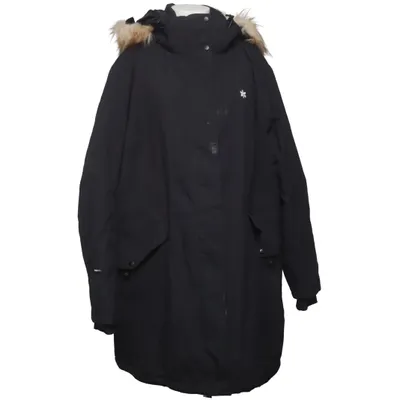 Parka (Black) from Áhkká Outdoor Acrylic, Polyester