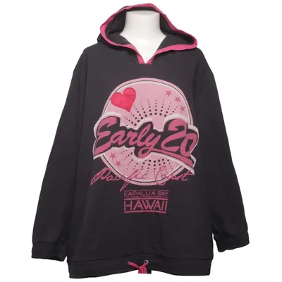 Capuchon sweater (Grijs, Roze) van Early 20 Katoen, Polyester