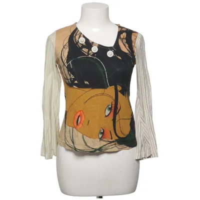 Top (Sort, Beige, Flerfarvet) fra Custo Bomuld