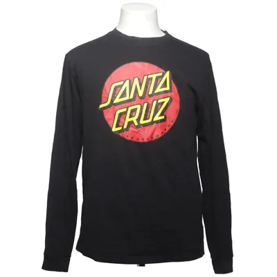 Long sleeve T-shirt (Black, Multicolored) from Santa Cruz Cotton