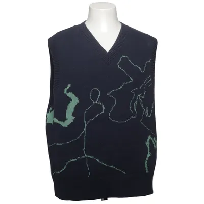Slipover (Blå, Grön) från COS Bomull, Polyester