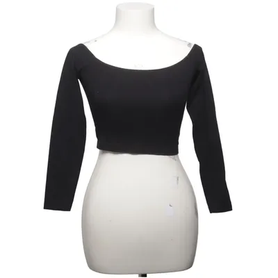 Crop top (Black) from American Apparel Cotton, Elastane