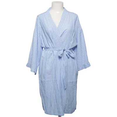 Klänning (Blå, Vit) från Trofé Polyester, Viskos