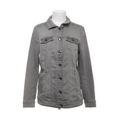 Jeansjacka (Nietenbesatz. Schwarz JOGG DENIM ) från Mocca Bomull, Elastan