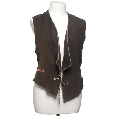 Leather vest (Brown, Multicolored) from Admont Leather