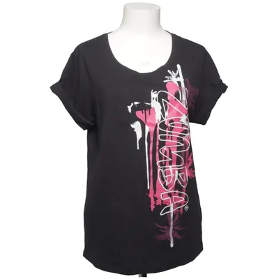T-shirt (Sort, Pink) fra Zumba Wear Bomuld, Polyester