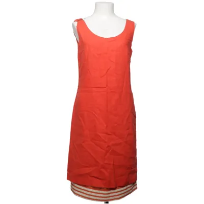 Jurk (Rood, Wit) van Ankar Elastaan, Linnen, Polyester