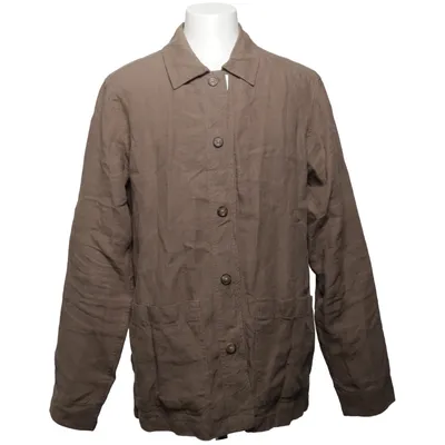 Overshirt (Brown) from A Day's March Linen