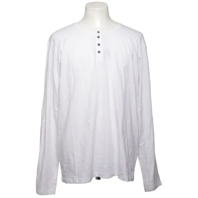 T-shirt manches longues (Blanc) de James Harvest Coton