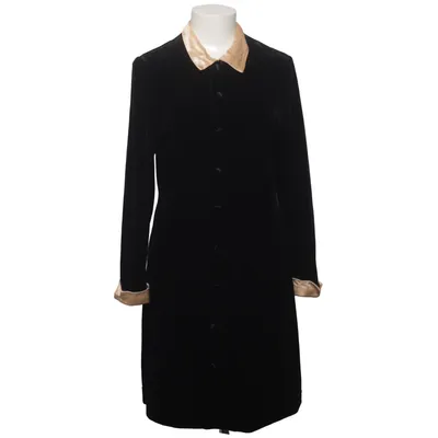 Manteau (Noir, Beige) de Talbots Acétate, Élasthane, Polyester, Viscose