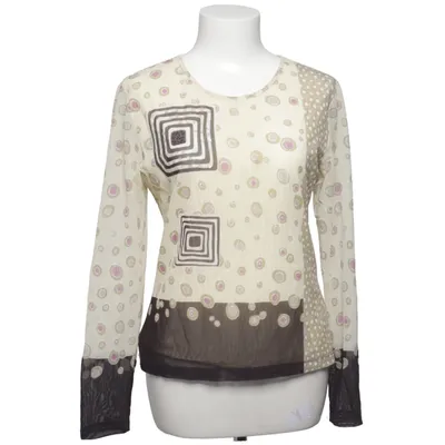 Blouse (Beige, Marron, Multicolore) de Laurèl Élasthane, Polyamide