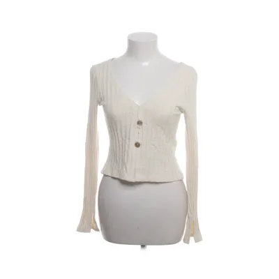 Cardigan (Wit) van NLY Trend Katoen, Elastaan, Polyester