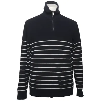 Sweater (Black, White) from Massimo Dutti Cotton