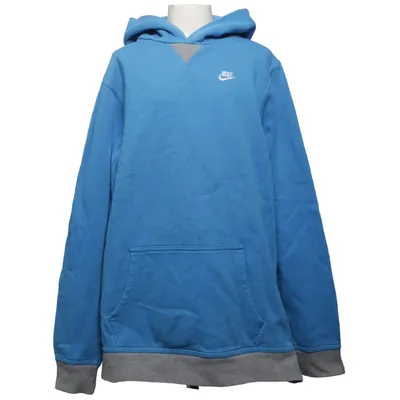 Capuchon sweater (Blauw, Grijs) van Nike Sportswear Katoen, Elastaan, Polyester