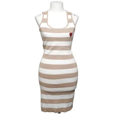 Robe (Beige, Blanc) de Foresta Bella Polyamide, Polyester, Viscose
