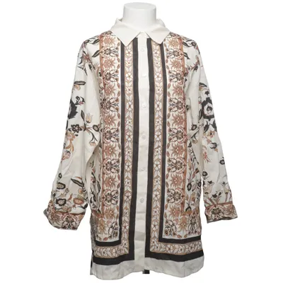 Bluse (Beige, Brun, Sort) fra Miho's Linned, Viscose