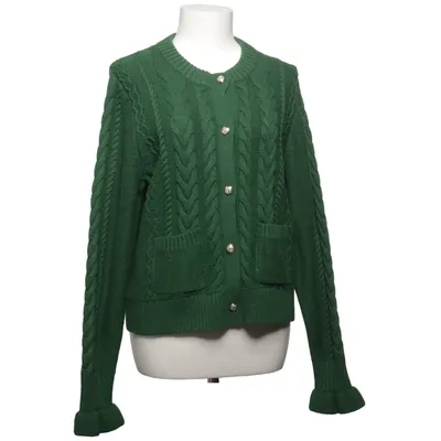 Cardigan (Grøn) fra Holly & Whyte by Lindex Akryl, Polyamid, Polyester, Uld