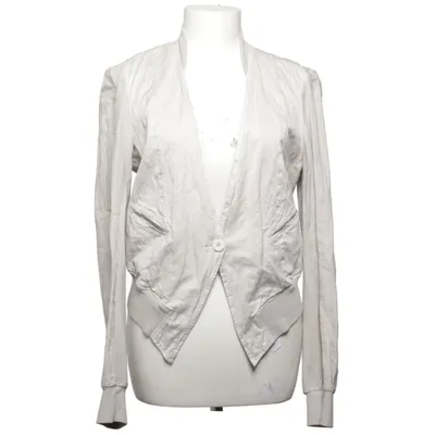 Bomberjacka (Beige) från European Culture Bomull, Elastan, Linne, Metallfiber