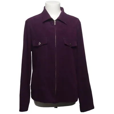 Jacket (Purple) from Cappuccini by Desam Elastane, Polyester