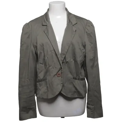 Blazer (Groen) van Jeena Katoen, Elastaan