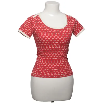 T-shirt (Red, White) from Svea Cotton, Elastane