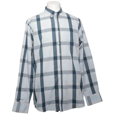 Overhemd (Blauw, Wit) van Jacks Katoen, Polyester