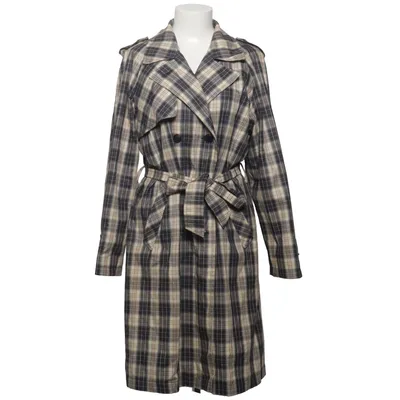 Trench coat (Beige, Gray) from Piretta Cotton, Polyester
