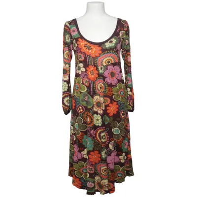 Dress (Purple, Multicolored) from Natura Viscose