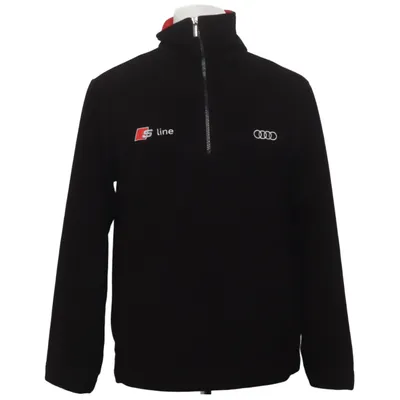 Fleecetrøje (Sort, Rød) fra Audi