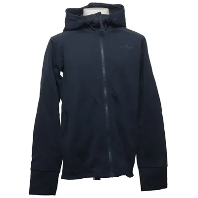 Capuchon sweater (Blauw) van Lundhags Wol
