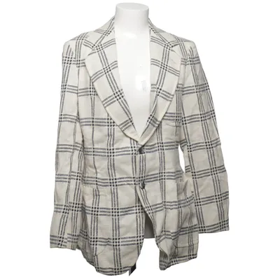 Blazer (Beige, Sort) fra Strands
