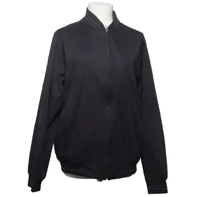 Bomber jacket (Black) from EWM Cotton, Polyamide, Polyester